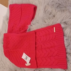 Michael kors pink scarf